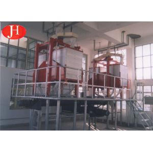 Half Closed Starch Sifter Wheat Starch Fiber Sieve Machine Large Capacity