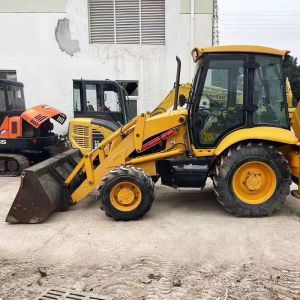 Earthworking 63kw Used Loader Second Hand Jcb 3cx 7370kg Backhoe Loader Second