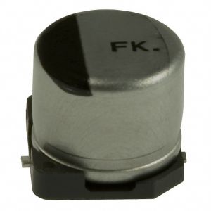 EEE-FK1E101XP SMD Ferrite Bead surface mount aluminum electrolytic cap.