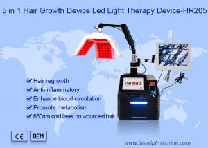 China 5 In 1 Led Pdt Light Therapy Machine Hair Growth Anti Hair Loss Beauty on sale