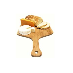 Antimicrobial BAP Free Large Organic Bamboo Pizza Board with Handle