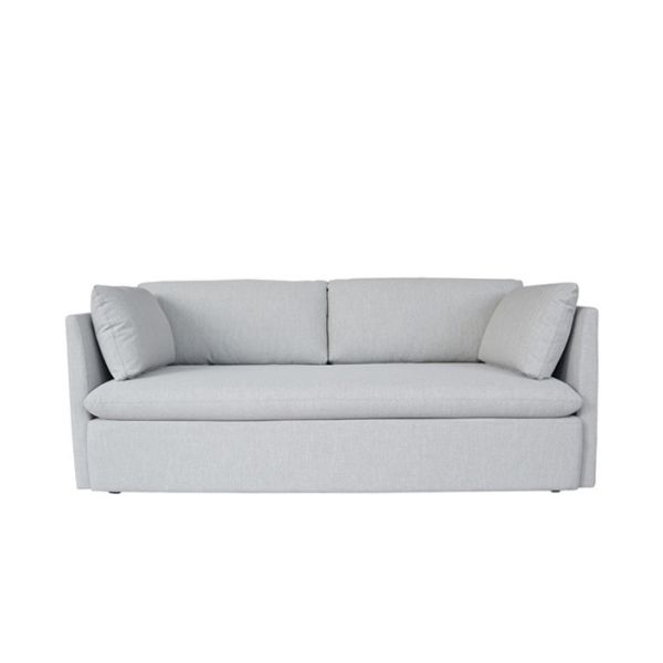 Loveseat sofa fabric cover pure sponge cushion pillows filled with polyester