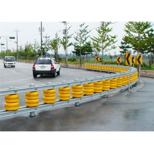 Heavy Duty 76mm Diameter Guardrail Barrier Hot Dipped Galvanized 2.5m Panel