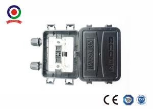 UV Resistant Solar PV Array Junction Box Good Security With Lighting Protection