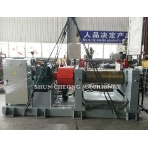 Hardened Reducer Bearing Lubricating Open Mixing Mill For Rubber Plant