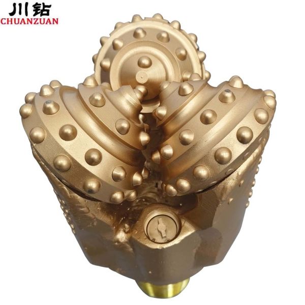 5 7/8 Inch IADC637 Rubber Sealed Bearing TCI Tricone Rock Bit For Hard formation Well Drilling