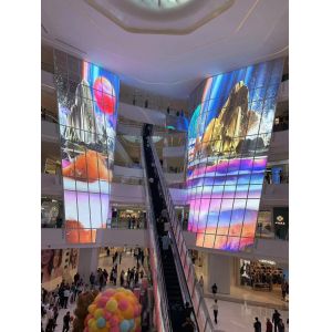 Indoor P20 Ultra-Thin Transparent LED Film Display with 2500Nits Brightness