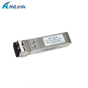 Cheap 80KM Distance SFP 10G SMF 1550nm ZR Duplex LC DDM Optical Module with EML Transmitter for sale