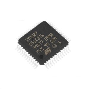 Electronic Component STM8S105 MCU ARM ADC DAC 32 Bit 64K Flash 48 LQFP STM32F051C8T6 IC