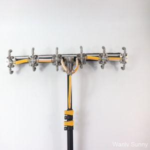 Pressure Washer Brush Kit for Solar Panels and Floors Professional Cleaning