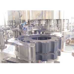 Precision Carbonated Drinks Filling Machine / Soda Bottling Equipment