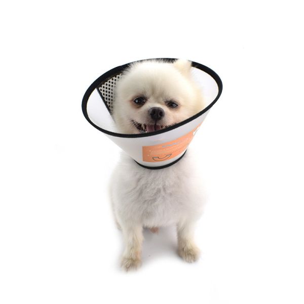 Transparent Elizabethan Circle Pets Products Logo Customized