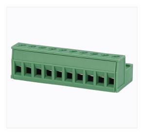 Cheap PA66 And Copper Connector 15A Plug-In Terminal Block for sale