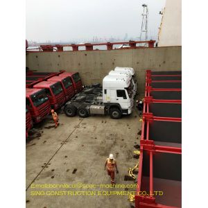 China 10 Wheeler Trailer Head 6x4 336hp Heavy Duty Semi Trailers For Construction Site on sale