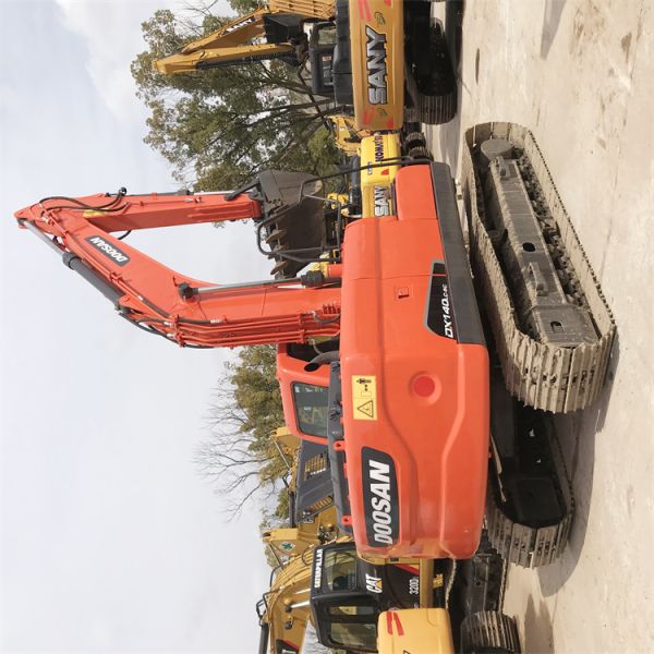 Good Condition 14 Ton Used Doosan DX140 Excavator in Korea with Original Doosan Engin