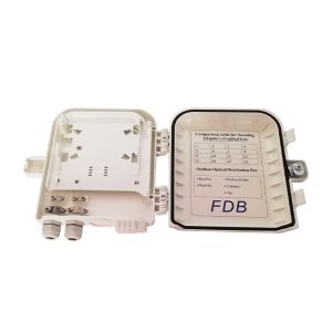 Indoor 8 Core Mini ABS Material Fiber Optic FTTH Termination Box
