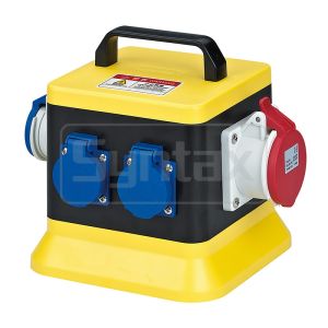 MZ Series MZ6 Portable Distribution Box IP67 Polycarbonate Industrial Socket 32A