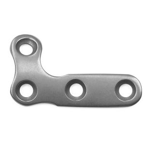 China Phalange Orthopedic Titanium Mini Plate And Screw L Shaped 4 5 6 Holes on sale