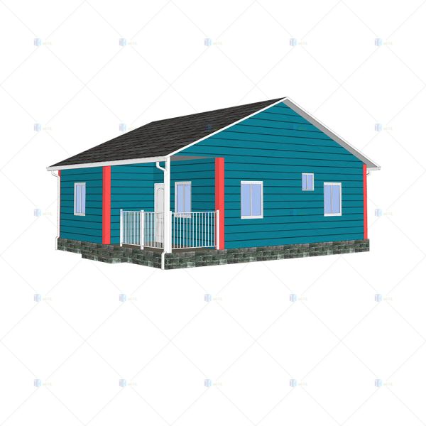 Quality Heya-2B07-B Small Cute Prefab House Hot Selling 2 Bed Nice Design And Low Cost Prefab House wholesale