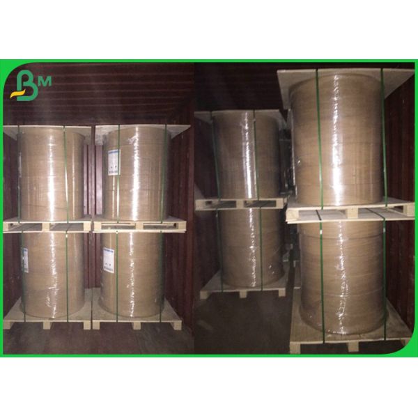 Manufacturer 300gsm Brown Kraft Paper PE Coated For Take Away Lunch Box Manufacturer 300gsm Brown Kraft Paper PE Coated For Take Away Lunch Box