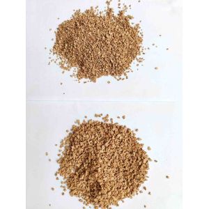 2mm To 4mm Granulated Cork Raw Material Bulk Insulation Wearproof