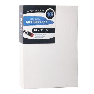 Cheap Pre Primed Blank Canvas Panels Art Supplies Cradled 100% Cotton Paint Canvas Boards for sale