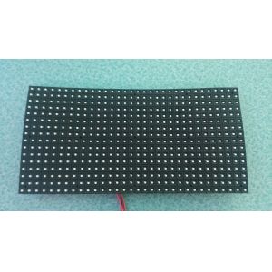 IP43 Ph4mm 1R1G1B Flexible Led Screen , Meanwell Epistar Soft Led Display