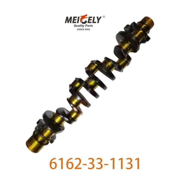 6D17 Crankshaft 6162-33-1131 For Mitsubishi Diesel Engine