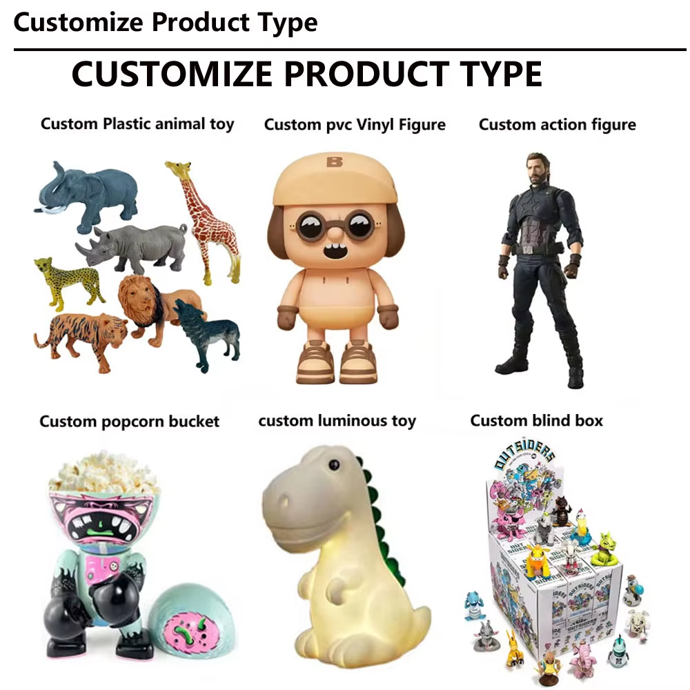 Custom PVC Toy Anime Collectible Figure with ABS Material in Customized Size and Color