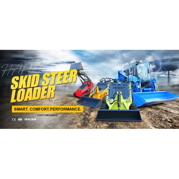 FREE SHIPPING!! Cheap Mini Skid Steer Loader diesel Mini Skid Steer Loaders Wheel Loader Mini 300kg 400kg Export USA