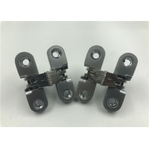 Casting Zinc Alloy SOSS Invisible Hinge Pearl Chrome 20mm Door Thickness