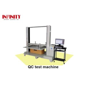 IF1551 Servo Control Carton Compression QC Packaging Testing Machine 10KN
