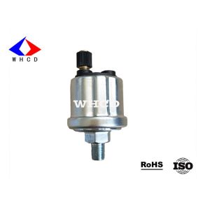 1/8 NPT White Zinc Plated Engine Oil Pressure Sensor For Truck With Low Power
