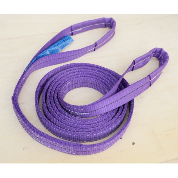 Polyester flat webbing sling , WLL 1T , safety factor 7:1 , According to EN11492