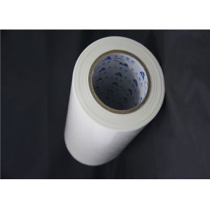 Polyester PES Hot Melt Glue Sheets Milk White Translucent Color For Lamination