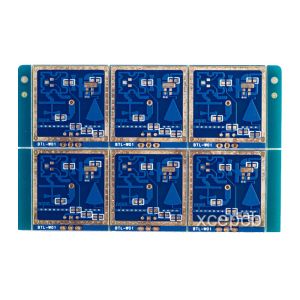 Cheap High Frequency FR4 Sensor PCB Boards 5.8GHZ For Induction Lamp , Blue or Custom for sale