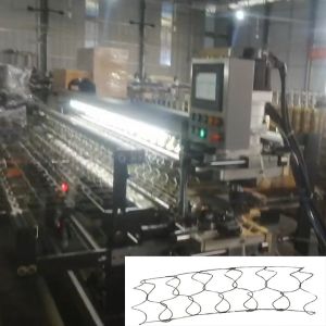 Wire Drawing Conjoined Coiling Spring Mattress Making Machine Spring Height