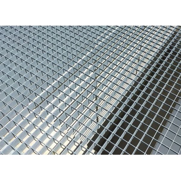Quality Pressure Welded Heavy Duty Stainless Steel Grating 8mm Cross Bar wholesale
