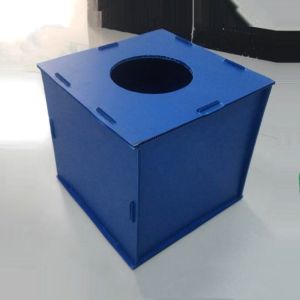 Lightweight Plastic Corrugated Containers Customized Corrugated Plastic