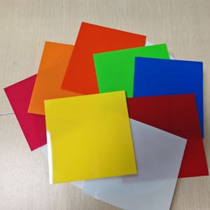Opaque Blue Polycarbonate Solid Sheet 1mm-10mm High Impact Resistance