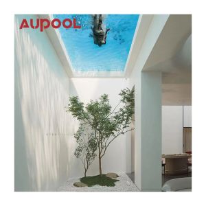 China Aupool's Customized Swimming Pools Acrylic Frame Wall Big Pool for Hotels and Gyms on sale