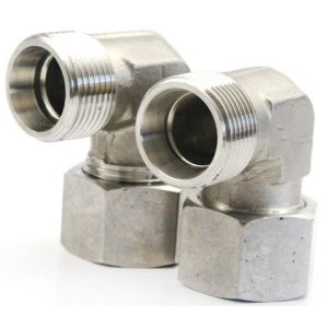 China 1c9 1d9 Stainless Steel Thread 90 Degree Elbow Pipe Fittings for Corrosion Resistance on sale