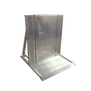 Expandable Concert Crowd Control Barriers Steel Mobile Barricade With Gate