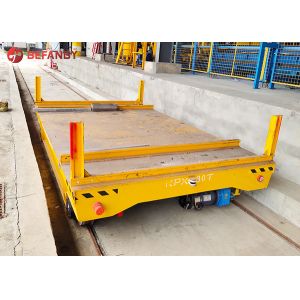 Workshop 15T Rail Transfer Car For Steel Pipe Handling