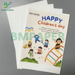 Desktop Printable A3 A4 Size Fabric Paper With One Side Coated 0.2mm Thickness