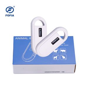 Cheap Animal RFID Microchip Scanner LF 134.2khz Handheld With Lithium Battery for sale