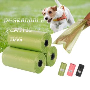 Wastebasket Liners Biodegradable Plastic Bags With Handles For Home And Office