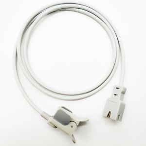 Tech Durable Monitor SPO2 Sensor Finger Clip 1.1M Length DP9 Pin Connector