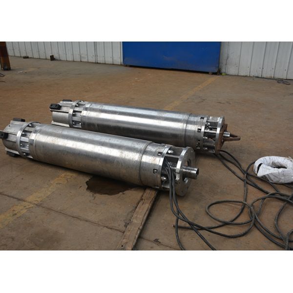 75kw 100hp Multistage High Flow Submersible Pump AC 3 Phase Frequency ISO9001
