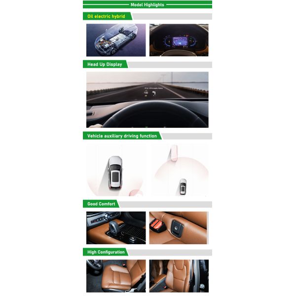 2023 T8 Four-Wheel Drive Long-Range Deluxe Edition Car Volvo S90 Recharge Electric Vehicle With Recharge Technology